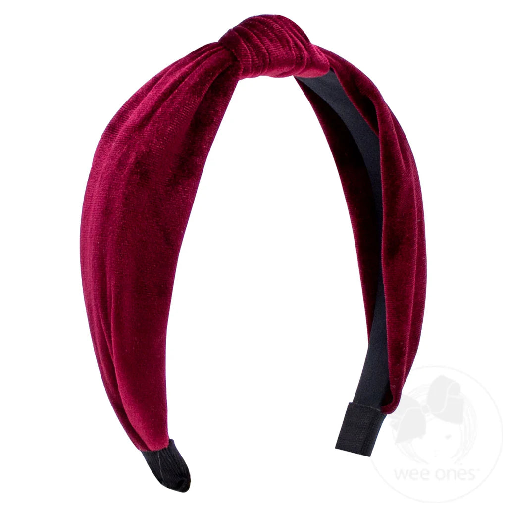 Velvet Wrap Knot Headband