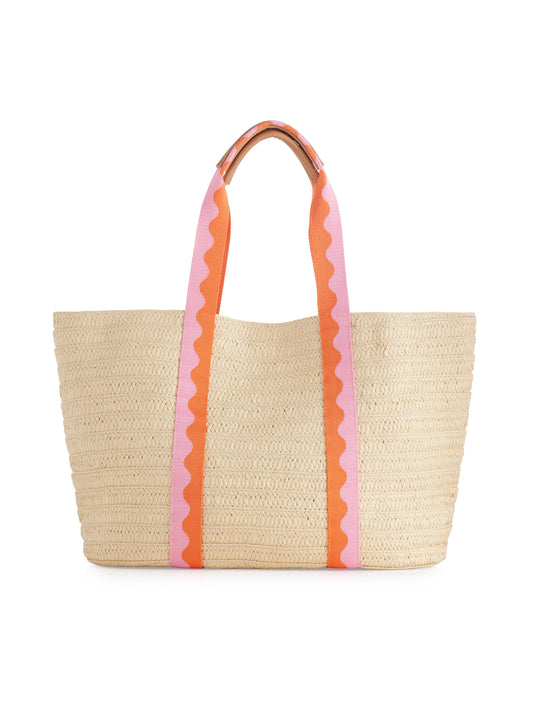 Seaside Breeze Tote in Pink