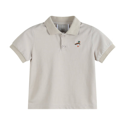 Light Brown Mallard Golf Shirt