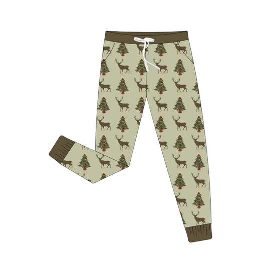 Christmas Deer - Adult Joggers