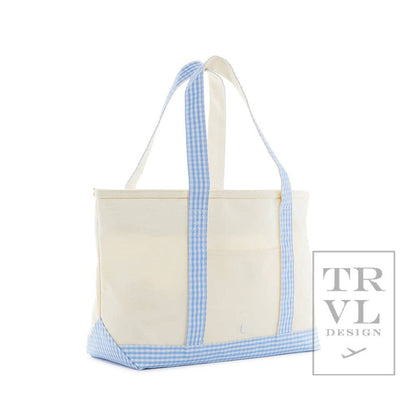 Medium Tote - Coated Canvas Gingham