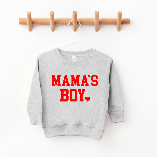 Mama's Boy Heart Sweatshirt