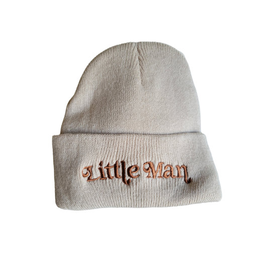 "Little Man" Beanie: Child Size