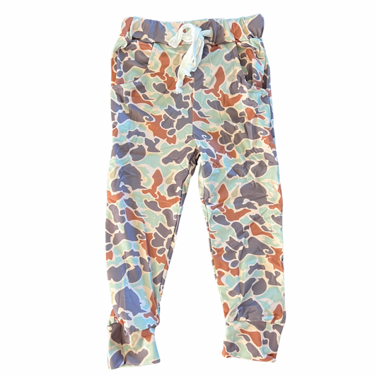 Kids Camo Joggers