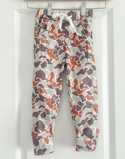 Kids Camo Joggers