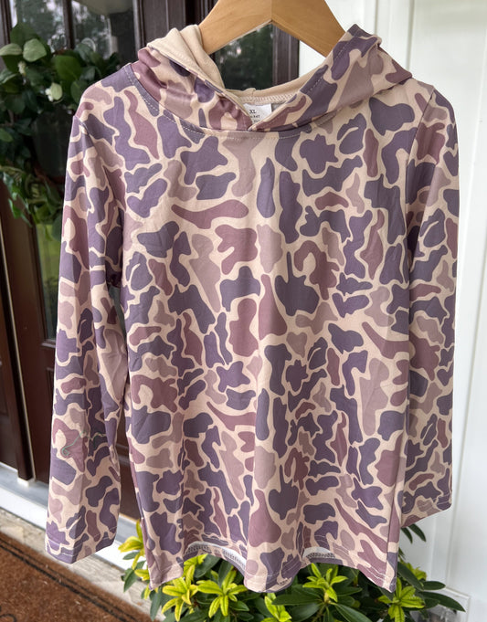 Camo Lightweight Pullover - Pre-Order