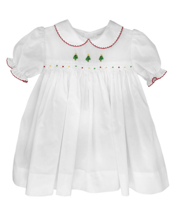 Christmas Embroidered Dress