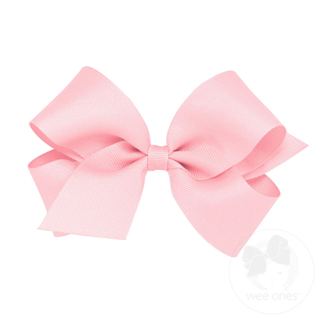 Medium Classic Grosgrain Hair Bow (Plain Wrap)