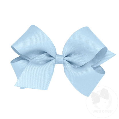 Medium Classic Grosgrain Hair Bow (Plain Wrap)