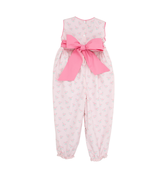 Sleeveless Rebecca Romper - Best Buds with Hamptons Hot Pink