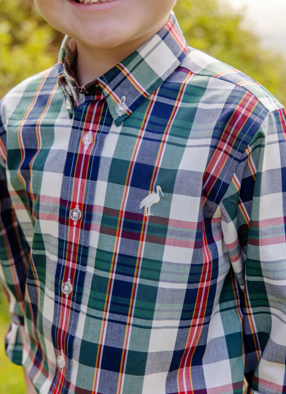 Deans List Dress Shirt - Field Park Plaid