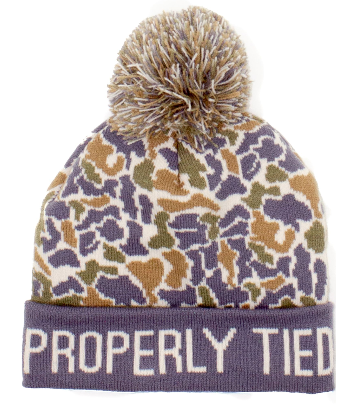 Boys Breck Beanie Field Camo