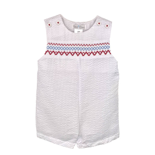 Shortall with Americana Smocking