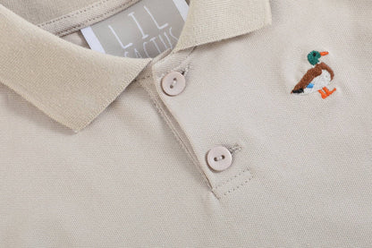 Light Brown Mallard Golf Shirt