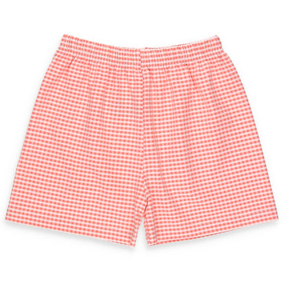 Boys Picnic Check Shorts