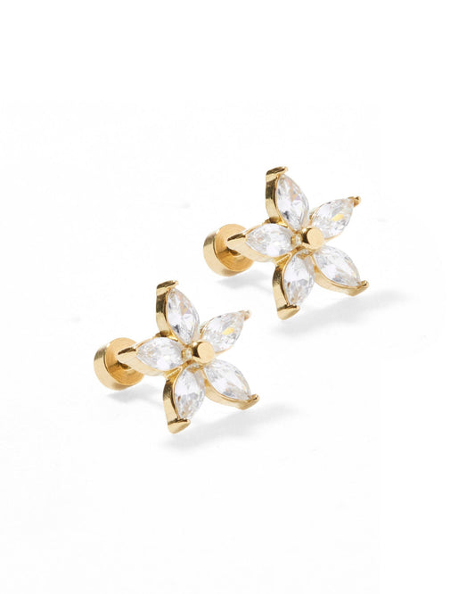 LINNY CO Screwback Studs - Lily