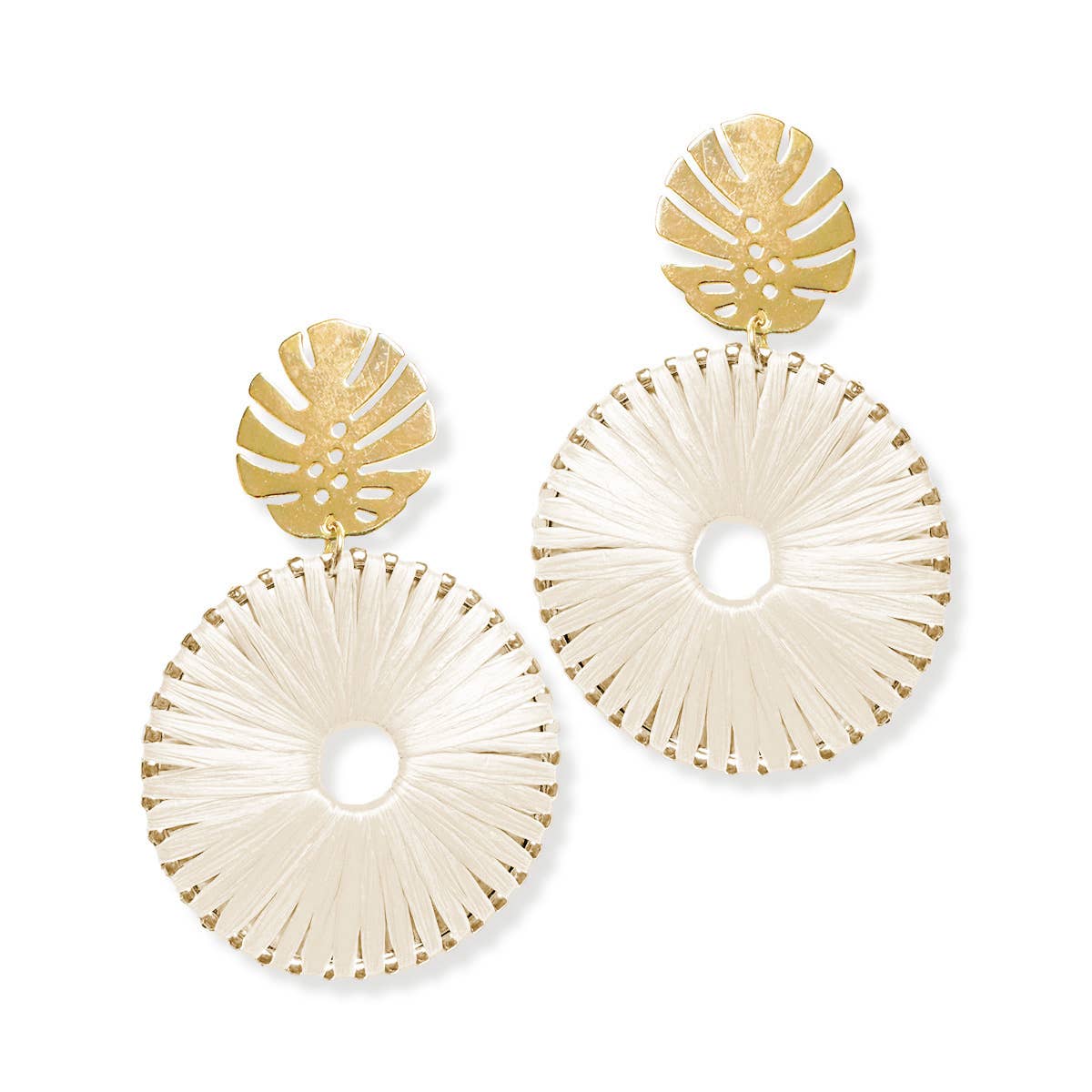 White Cabo Earrings