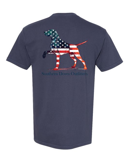 Star Spangled Dog Tee