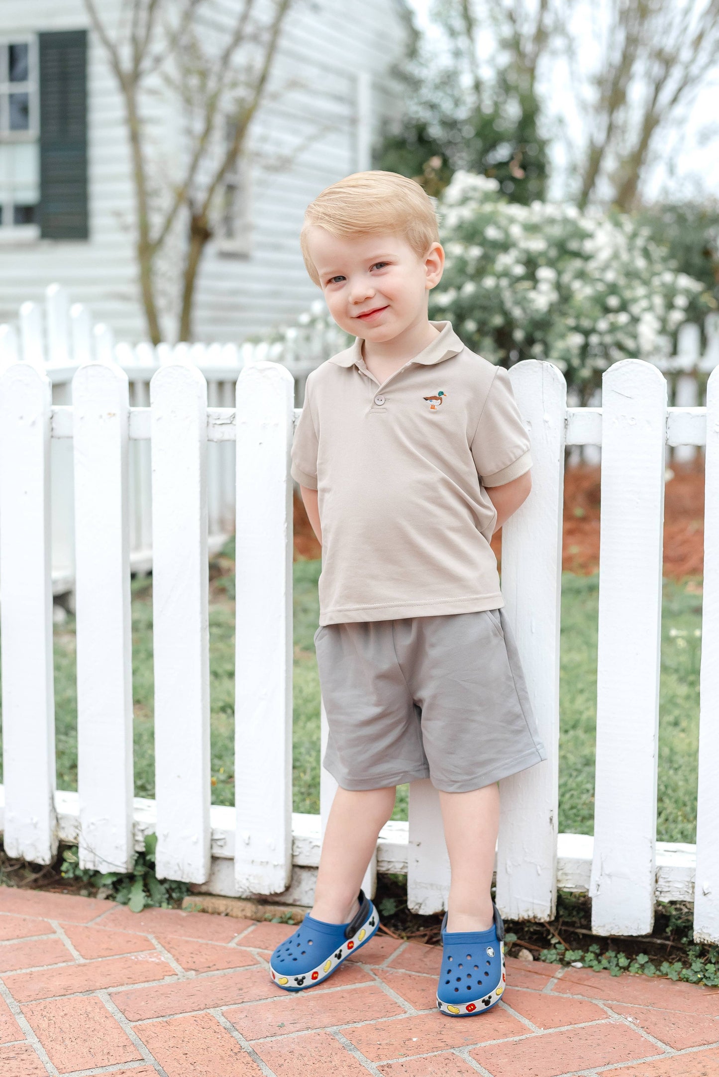 Light Brown Mallard Golf Shirt