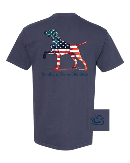 Star Spangled Dog Tee